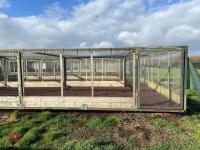 METAL VERANDA AND NIGHT SHELTER PENS - 22