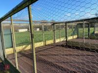 METAL VERANDA AND NIGHT SHELTER PENS - 26