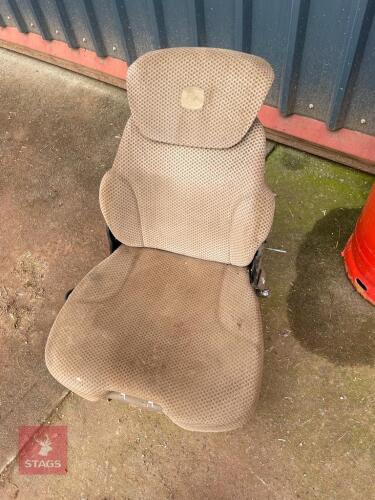 JOHN DEERE TRACTOR SEAT