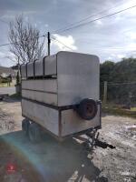 TWIN AXLE LIVESTOCK BOX TRAILER - 2