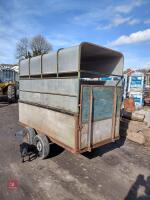 TWIN AXLE LIVESTOCK BOX TRAILER - 3