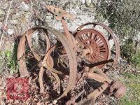 ANTIQUE HORSE DRAWN HAY MOWER