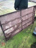 2 SHEETED DOORS/GATES - 4