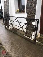 10' WROUGHT IRON FIELD GATE - 2