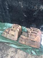 SET OF 8 LANDINI FRONT TRACTOR WEIGHTS - 3