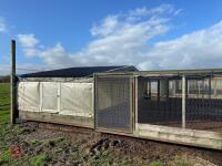 METAL VERANDA AND NIGHT SHELTER PENS - 9