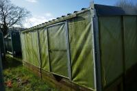 METAL REARING SHED & NIGHT SHELTER - 24