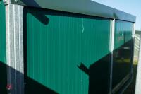 METAL REARING SHED & NIGHT SHELTER - 18