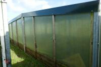 METAL REARING SHED & NIGHT SHELTER - 24