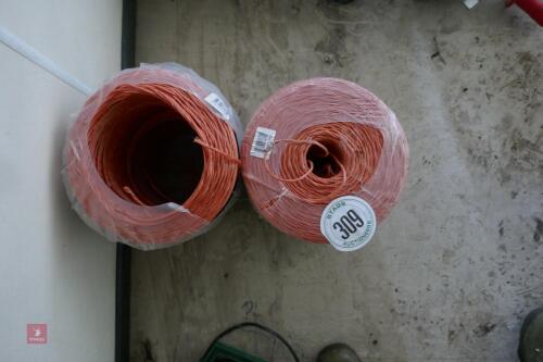 2 ROLLS OF BALER TWINE