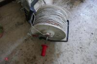 3 REELS OF ELECTRIC FENCE WIRE - 3