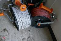 4 REELS OF ELECTRIC FENCE WIRE - 2