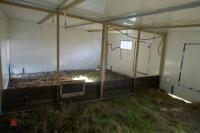 METAL REARING SHED & NIGHT SHELTER - 14