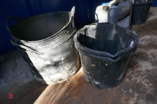 2 BUCKETS & 2 TRUGS