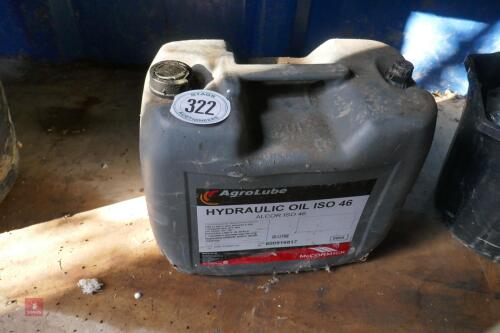 PART CONTAINER OF HYD OIL ISO 46