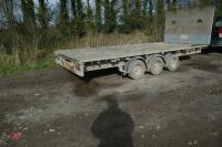 IFOR WILLIAMS LM166G3 16' FLAT BED TRAILER - 3