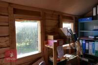 WOODEN OFFICE/CABIN - 14