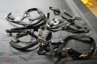 4 PONY HARNESSES - 2