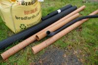 MIXED LOT OF DRAINAGE PIPES