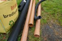 MIXED LOT OF DRAINAGE PIPES - 2