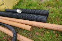 MIXED LOT OF DRAINAGE PIPES - 4