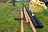 MIXED LOT OF DRAINAGE PIPES - 7