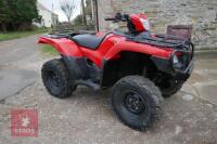 2018 HONDA 500CC TRX FM6 QUAD BIKE - 3