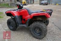 2018 HONDA 500CC TRX FM6 QUAD BIKE - 8