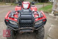 2018 HONDA 500CC TRX FM6 QUAD BIKE - 9