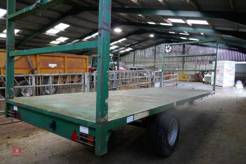 FRASER 21' L21S SINGLE AXLE BALE TRAILER