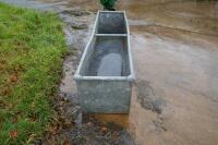 GALVANISED 6' WATER TROUGH - 6