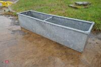 GALVANISED 6' WATER TROUGH - 9