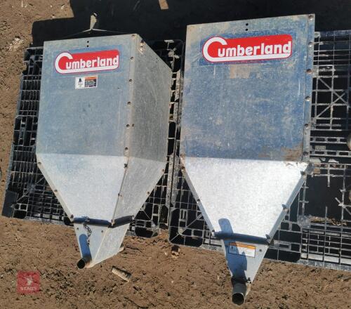 2 GALV FEED BINS