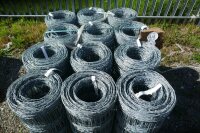 3 ROLLS OF BRAND NEW 100M STOCK WIRE - 3