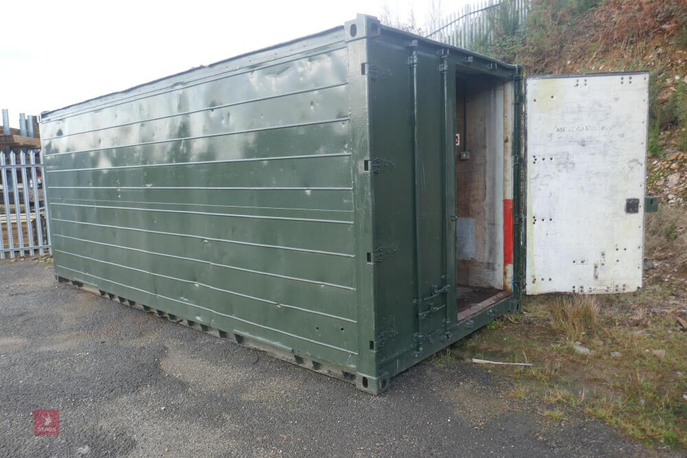 20FT X 8FT SHIPPING CONTAINER