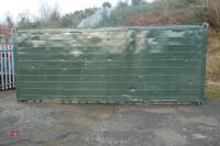20FT X 8FT SHIPPING CONTAINER - 2