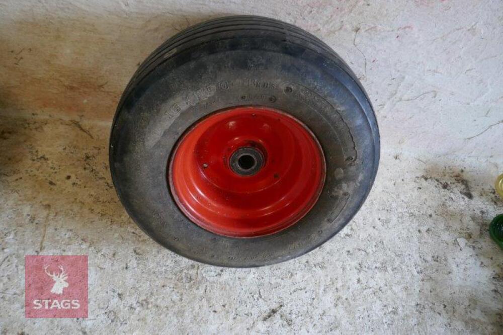 SPARE TEDDER/RAKE WHEEL & TYRE 16 x 16.50 - 8