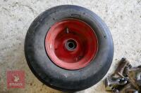 SPARE TEDDER/RAKE WHEEL & TYRE 16 x 16.50 - 8 - 3