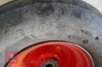 SPARE TEDDER/RAKE WHEEL & TYRE 16 x 16.50 - 8 - 4