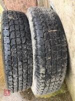 2 AS NEW GENERAL GRABBER TA TYRES - 4