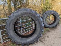 2 BKT TRACTOR TYRES