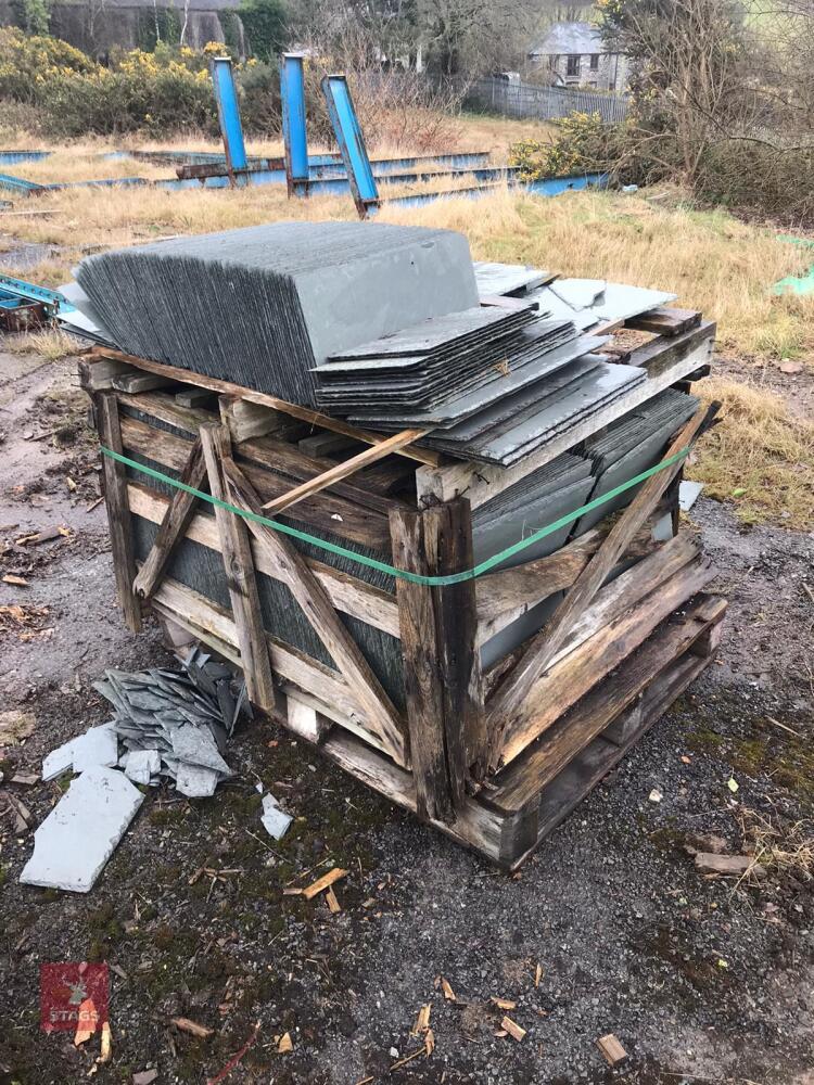 APPROX 800 NEW/UNUSED ROOFING SLATES