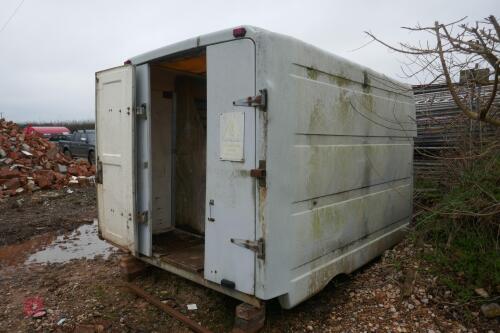 EX BT VAN BODY STORAGE UNIT