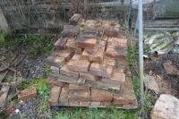 3 PALLETS OF RED BRICKS - 5