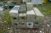 PALLETS OF KERB STONES/DRAINAGE - 3