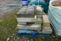 PALLETS OF KERB STONES/DRAINAGE - 4