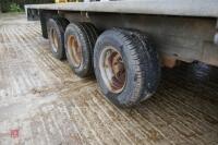 GRAHAM EDWARDS 14FT TRI-AXLE TRAILER - 15