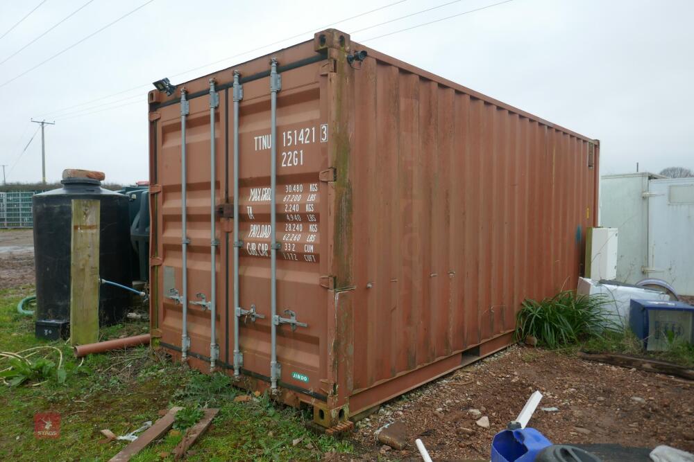2003 20FT X 8FT SHIPPING CONTAINER