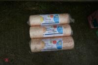 3 ROLLS OF MINI NET WRAP - 3