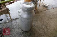 ALUMINIUM MILK CHURN - 2